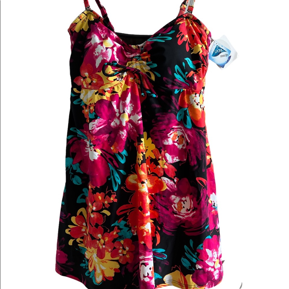 Craft and Barrow Floral Body Sculpt Swimsuit